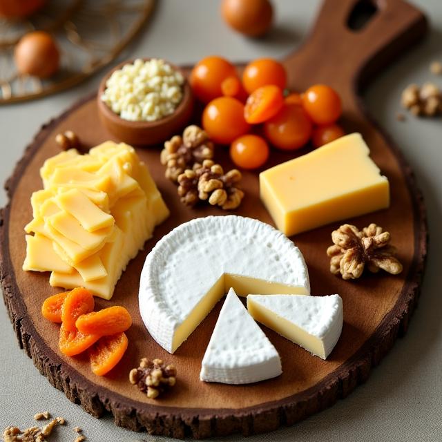 厳選チーズとドライフルーツの盛り合わせ