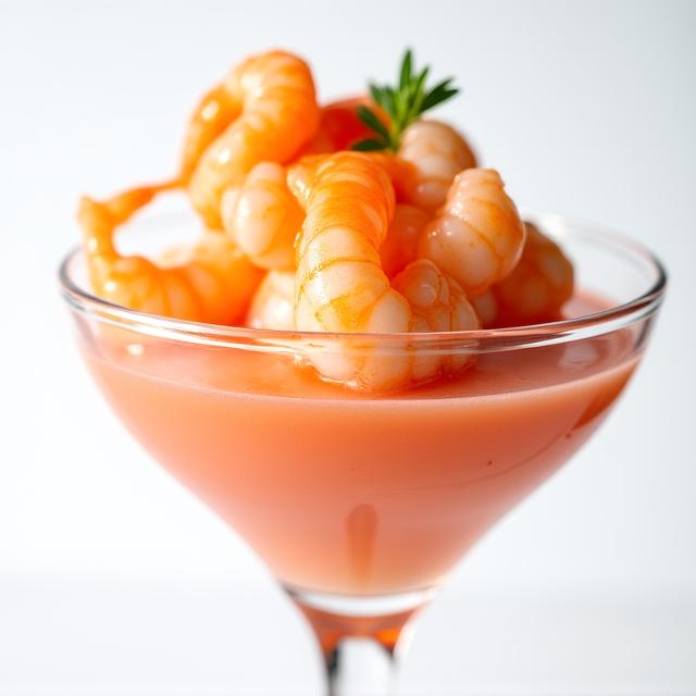 特製ソースのエビのカクテル