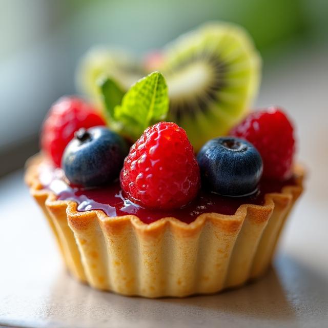 彩りフルーツのタルト