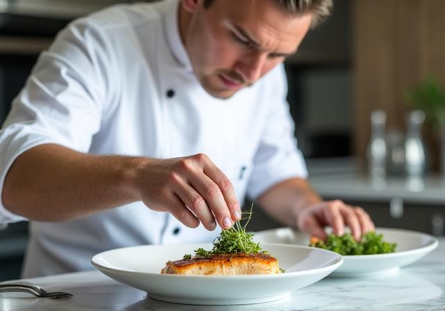 自内で腕を振るうプライベートシェフ