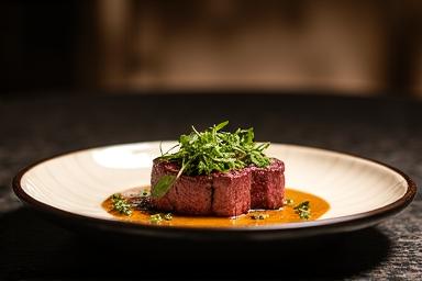 プライベートディナーで提供されたメインディッシュ